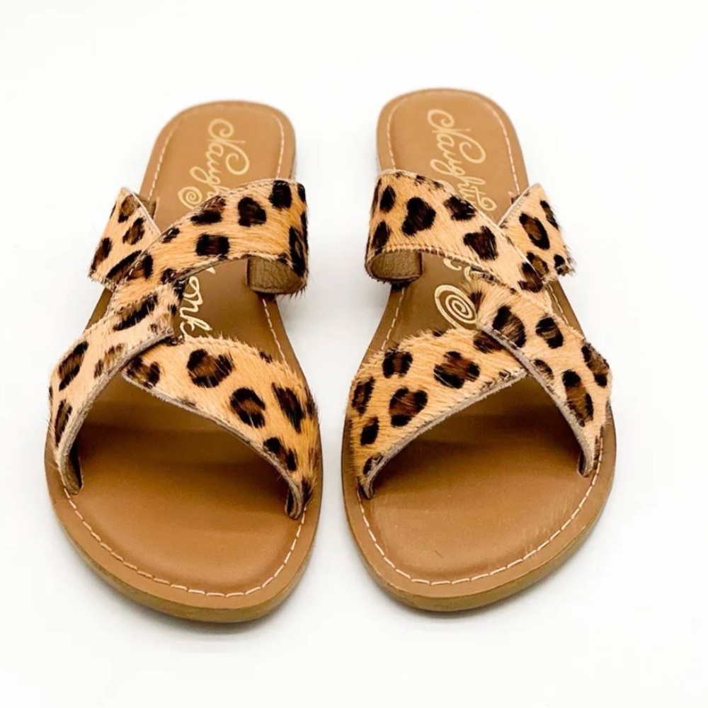 NAUGHTY MONKEY "CONGA" SANDAL IN LEOPARD (NEW)